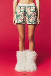 Holiday Album Quilted Shorts Set - Westly