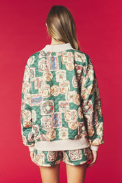 Holiday Album Quilted Shorts Set - Westly
