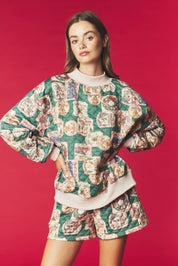 Holiday Album Quilted Shorts Set - Westly