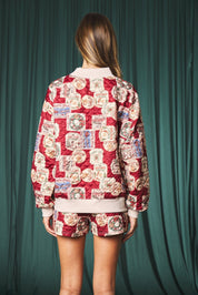 Holiday Album Quilted Shorts Set - Westly