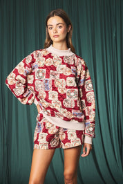 Holiday Album Quilted Shorts Set - Westly