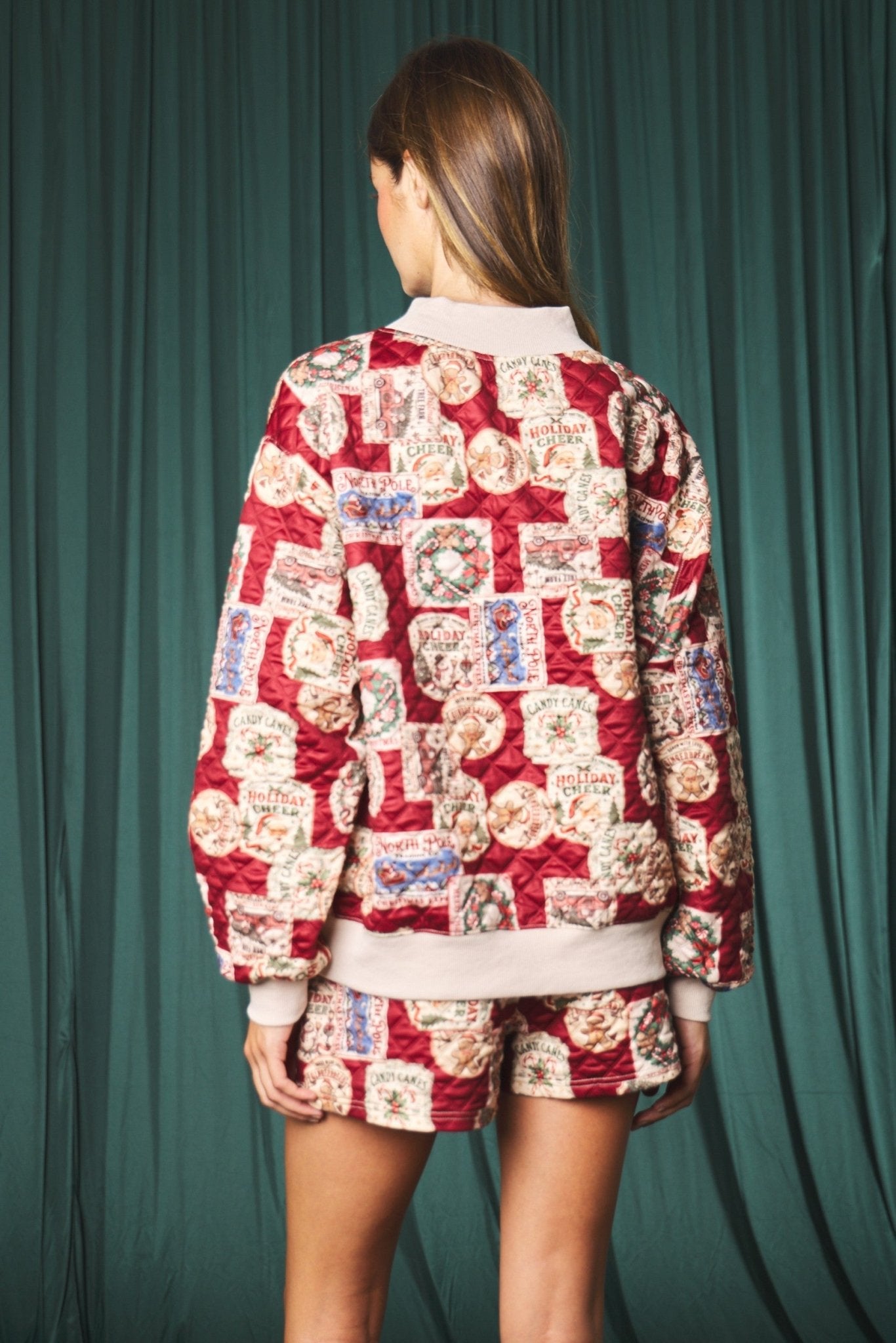 Holiday Album Quilted Shorts Set - Westly