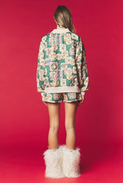 Holiday Album Quilted Shorts Set - Westly