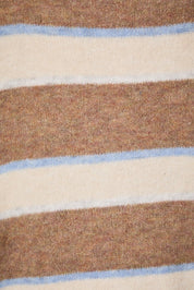Home for the Holidays Embroidered Stripe Sweater - Westly