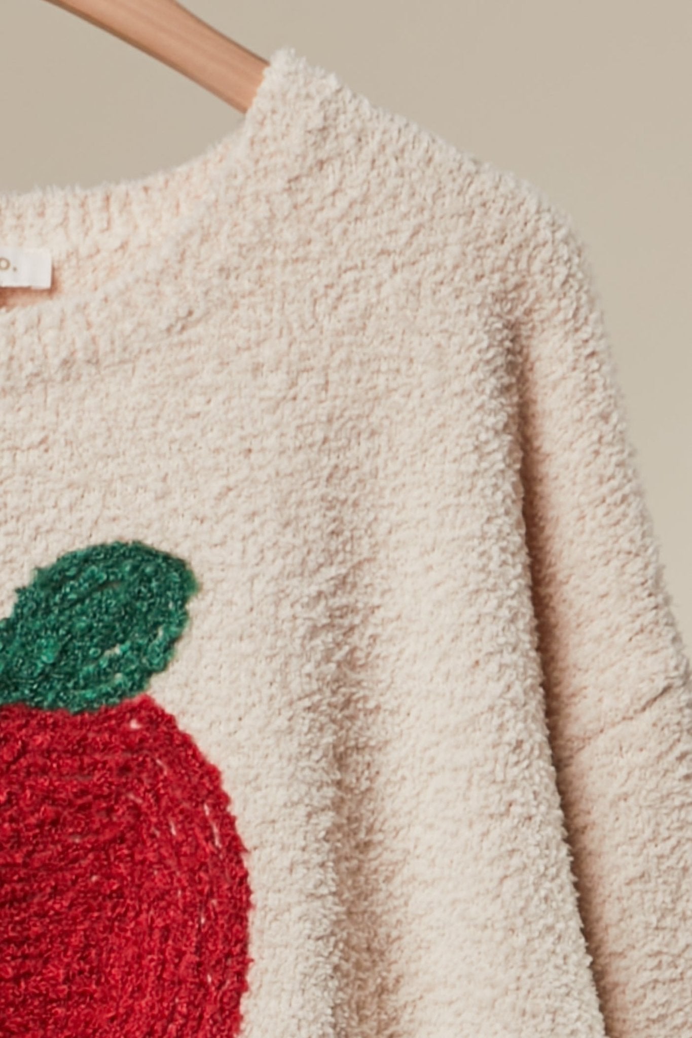 Homegrown Embroidered Apple Sweater - Westly