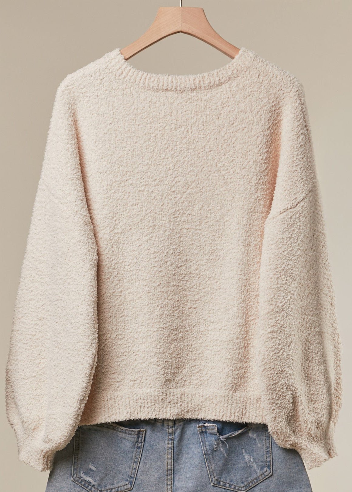 Homegrown Embroidered Apple Sweater - Westly