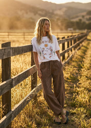 Howdy Western Cowboy Graphic Tee - Westly