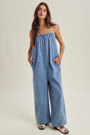 Huxley Denim Jumpsuit - Medium Denim