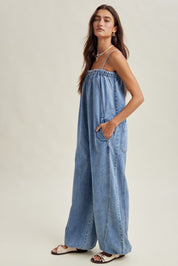 Huxley Denim Jumpsuit - Medium Denim