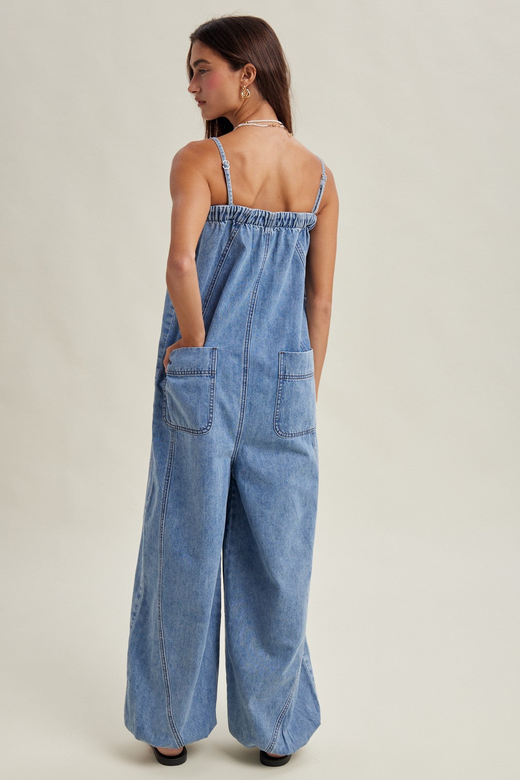 Huxley Denim Jumpsuit - Medium Denim