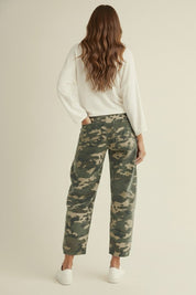 Indio Camo Cargo Rope String Pants - Westly