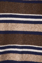 Interval Striped Crewneck Cardigan - Westly