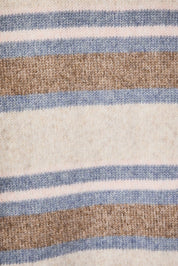 Interval Striped Crewneck Cardigan - Westly
