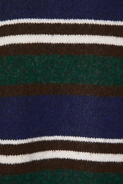 Interval Striped Crewneck Cardigan - Westly