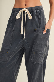 Ironwood Wide Leg Utility Trousers - Westly