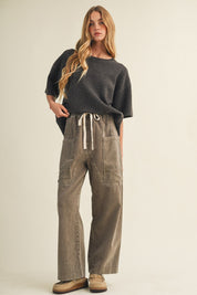 Ironwood Wide Leg Utility Trousers - Westly