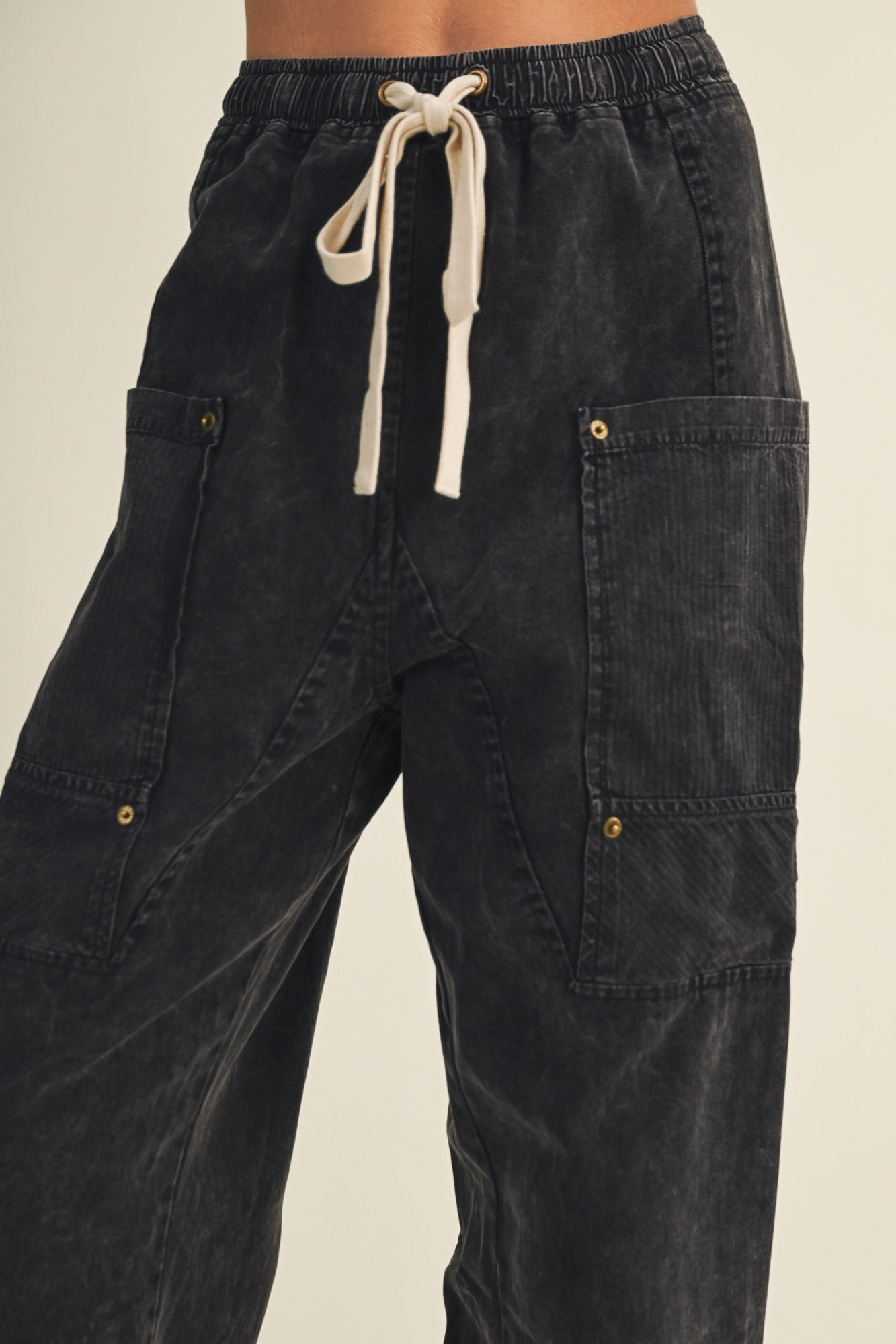 Ironwood Wide Leg Utility Trousers - Westly
