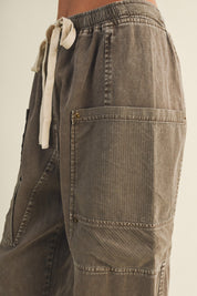 Ironwood Wide Leg Utility Trousers - Westly