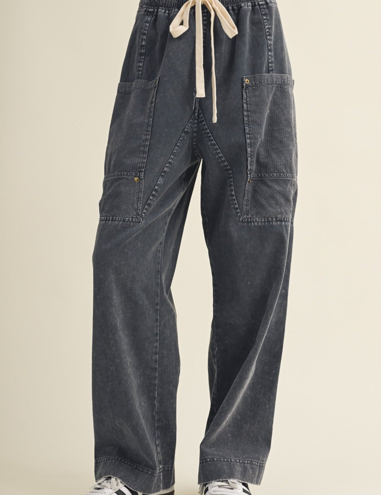 Ironwood Wide Leg Utility Trousers - Westly