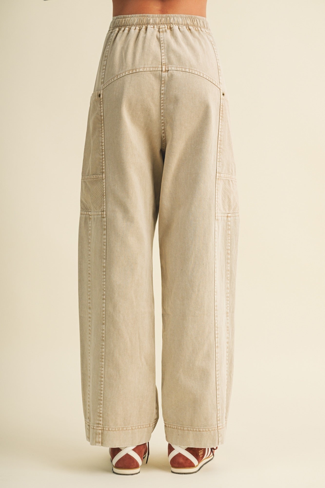 Ironwood Wide Leg Utility Trousers - Westly