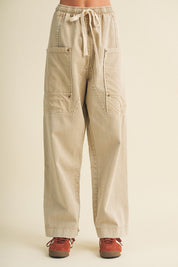 Ironwood Wide Leg Utility Trousers - Westly