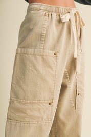 Ironwood Wide Leg Utility Trousers - Westly