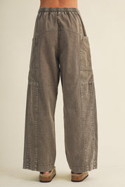 Ironwood Wide Leg Utility Trousers - Westly