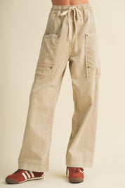 Ironwood Wide Leg Utility Trousers - Westly