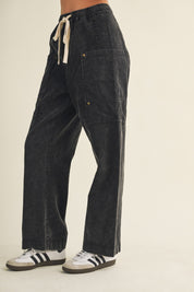 Ironwood Wide Leg Utility Trousers - Westly
