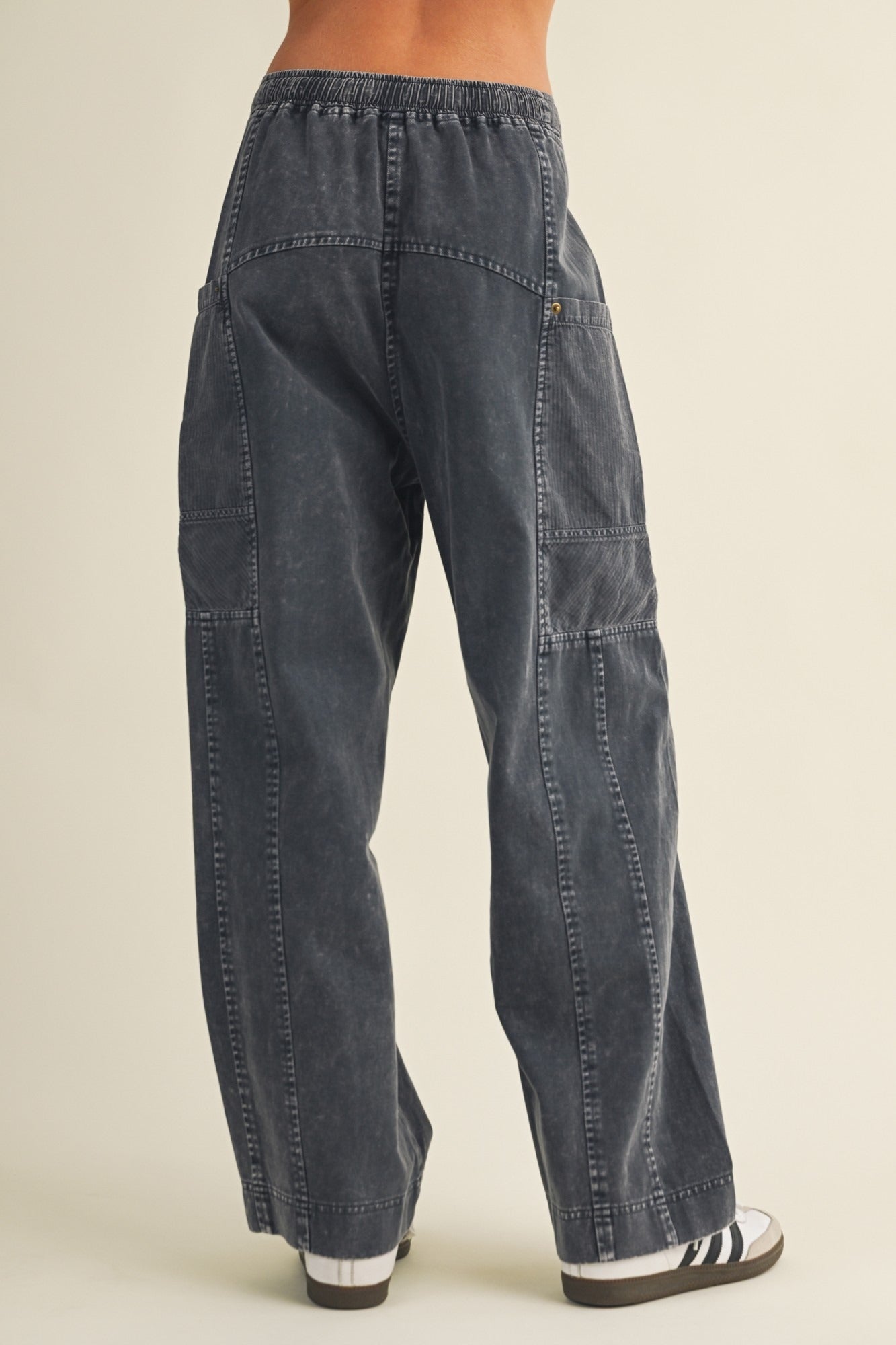 Ironwood Wide Leg Utility Trousers - Westly