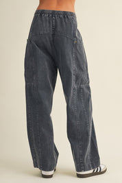 Ironwood Wide Leg Utility Trousers - Westly