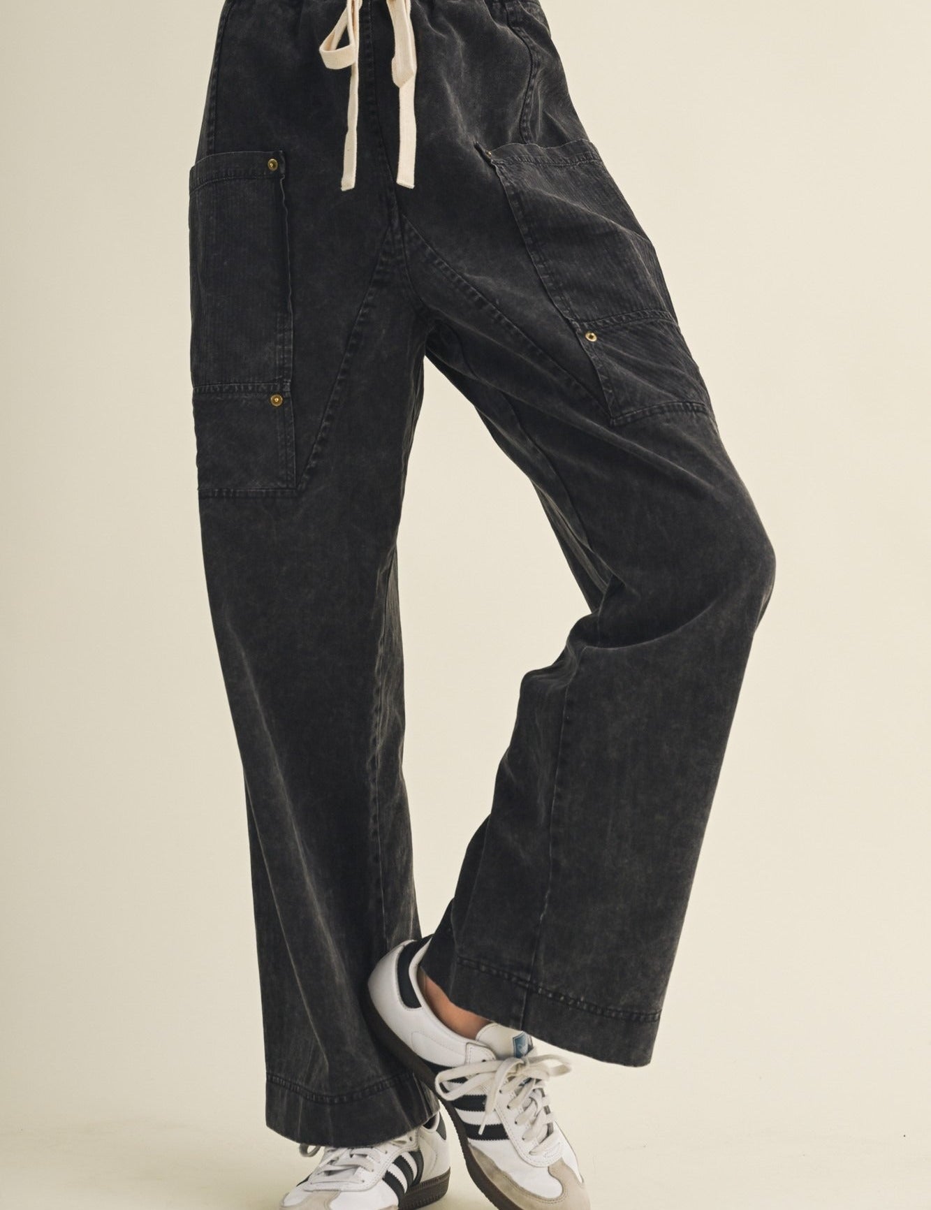 Ironwood Wide Leg Utility Trousers - Westly