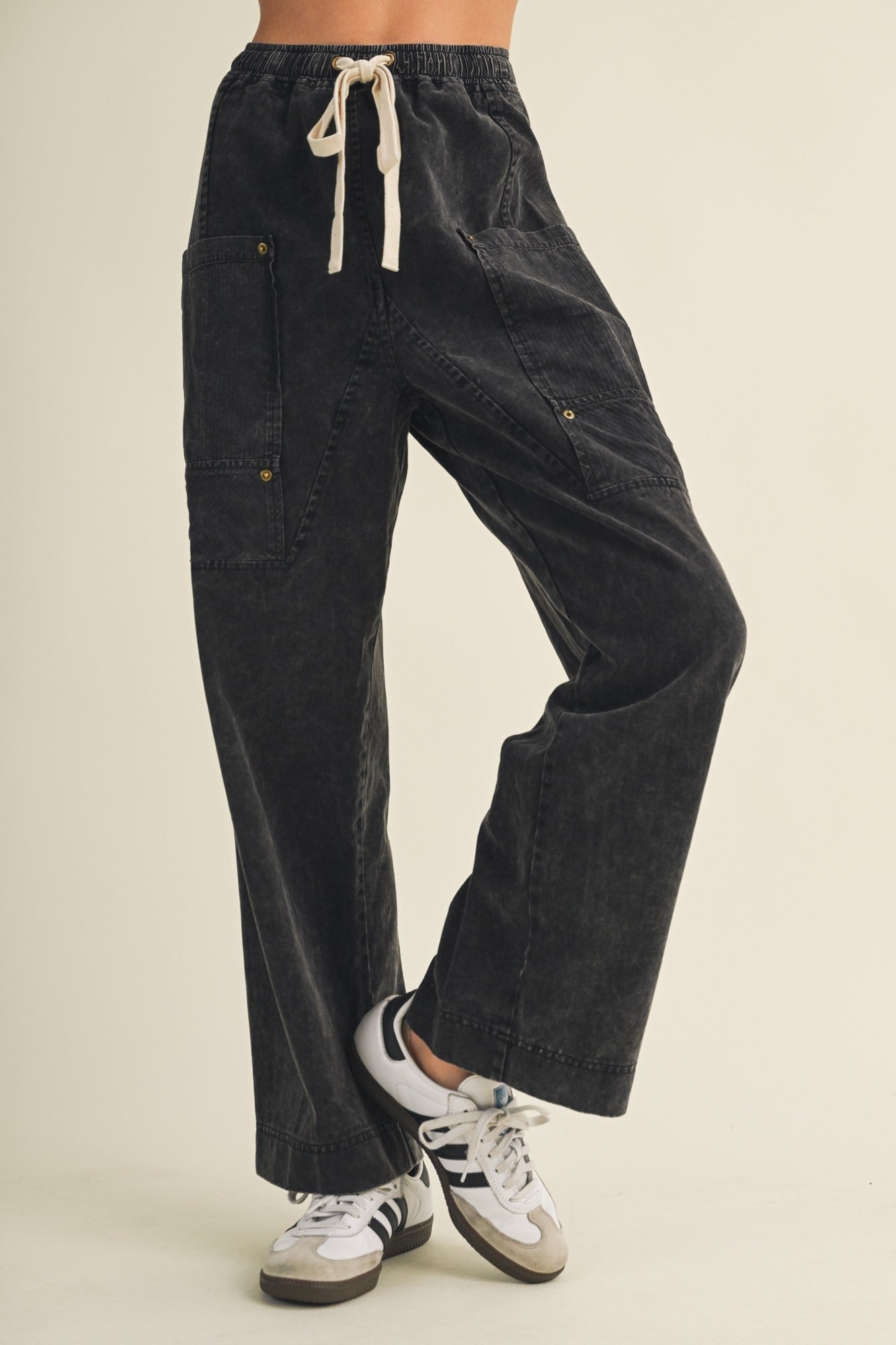 Ironwood Wide Leg Utility Trousers - Westly