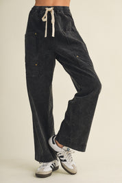 Ironwood Wide Leg Utility Trousers - Westly