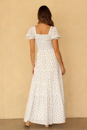 Isabeau Smocked Floral Maxi Dress - Westly