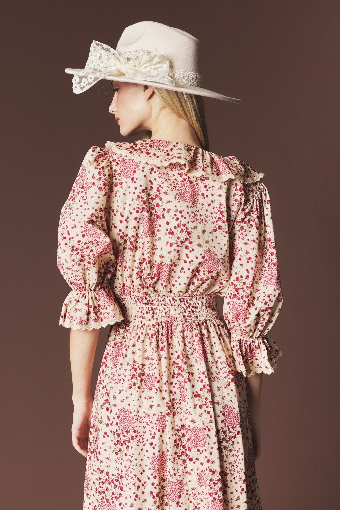 Isadora Smocked Floral Maxi Dress - Westly
