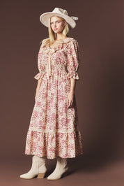 Isadora Smocked Floral Maxi Dress - Westly