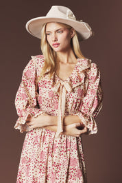 Isadora Smocked Floral Maxi Dress - Westly