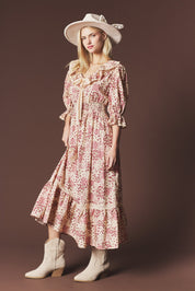 Isadora Smocked Floral Maxi Dress - Westly