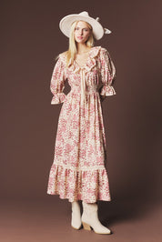 Isadora Smocked Floral Maxi Dress - Westly