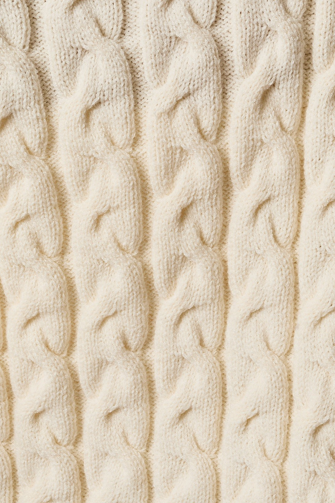 Isolde Cable Knit Cardigan - Ivory