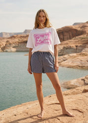 It's Lake Time Oversized Graphic Tee - Westly