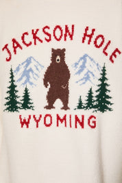 Jackson Hole Bear Knit Sweater - Westly