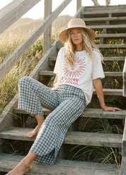 Jadore Le Soleil Oversized Graphic Tee - Westly