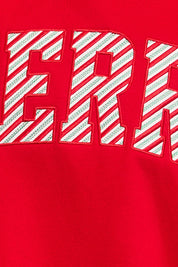 Jolly Days Applique Sweatshirt - Red
