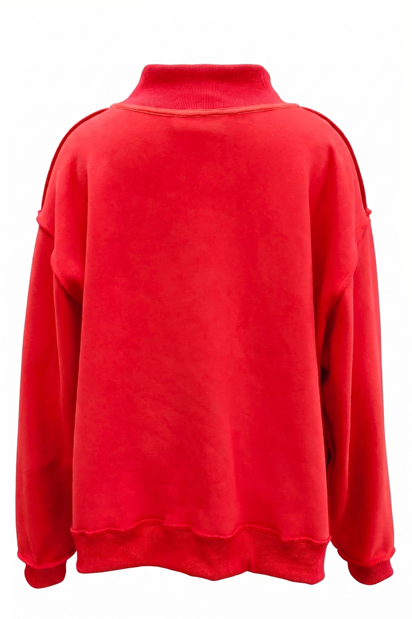 Jolly Days Applique Sweatshirt - Red