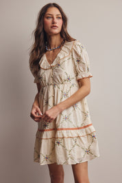June Embroidered Prairie Dress - Westly