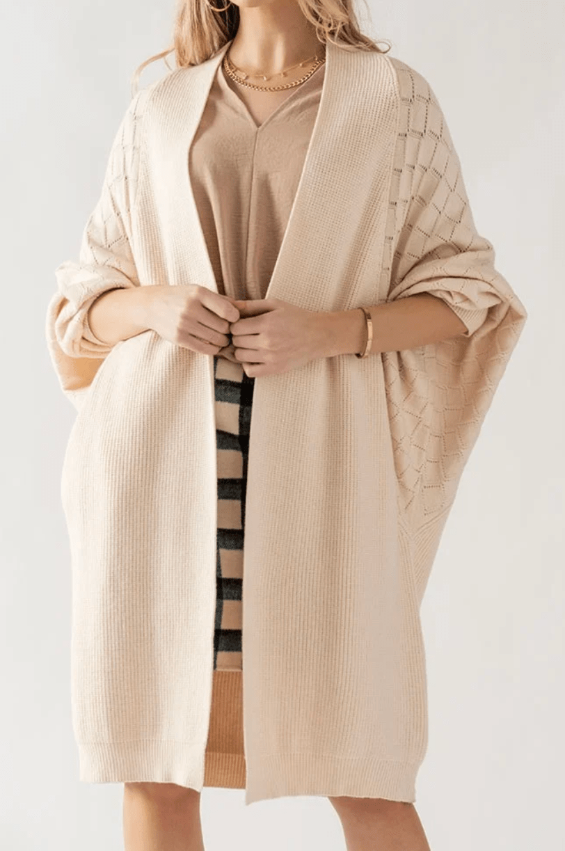 Juniper Open Knit Cardigan - Westly
