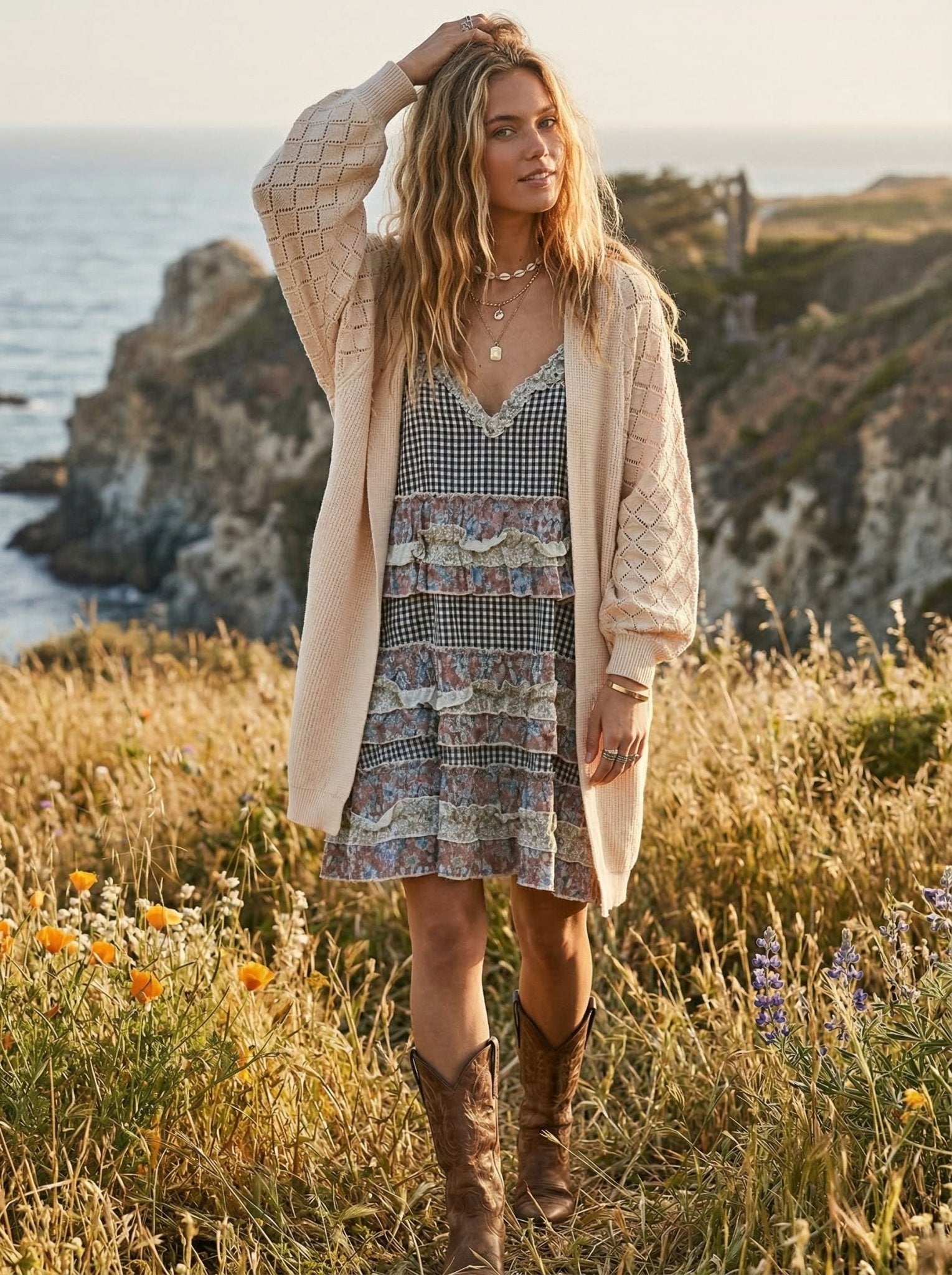 Juniper Open Knit Cardigan - Westly
