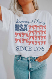 Keeping It Classy Since 1776 Graphic Tee - Westly